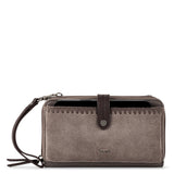 The Sak Iris Smartphone Wallet - Leather - Mushroom Suede