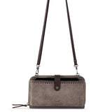 The Sak Iris Smartphone Wallet - Leather - Mushroom Suede