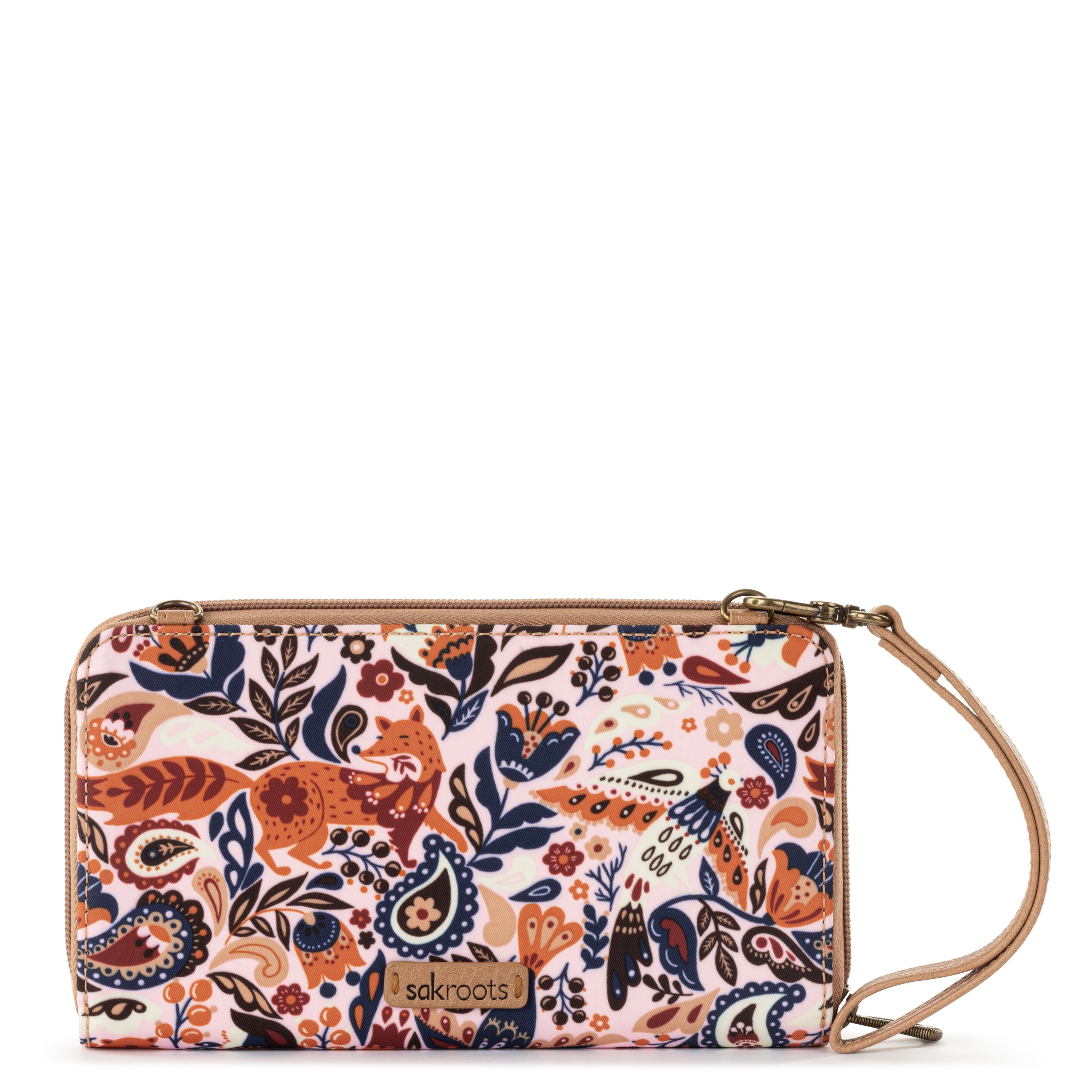 Sakroots Smartphone Wallet - EcoTwill - Autumn Enchant Forest