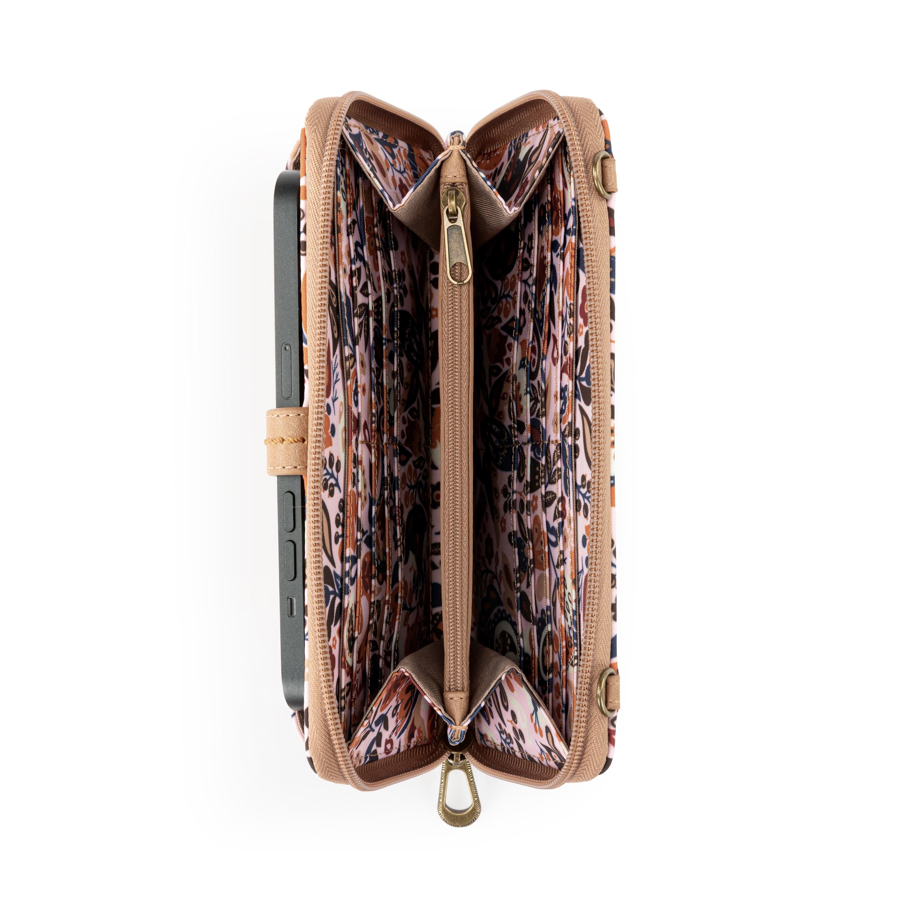 Sakroots Smartphone Wallet - EcoTwill - Autumn Enchant Forest