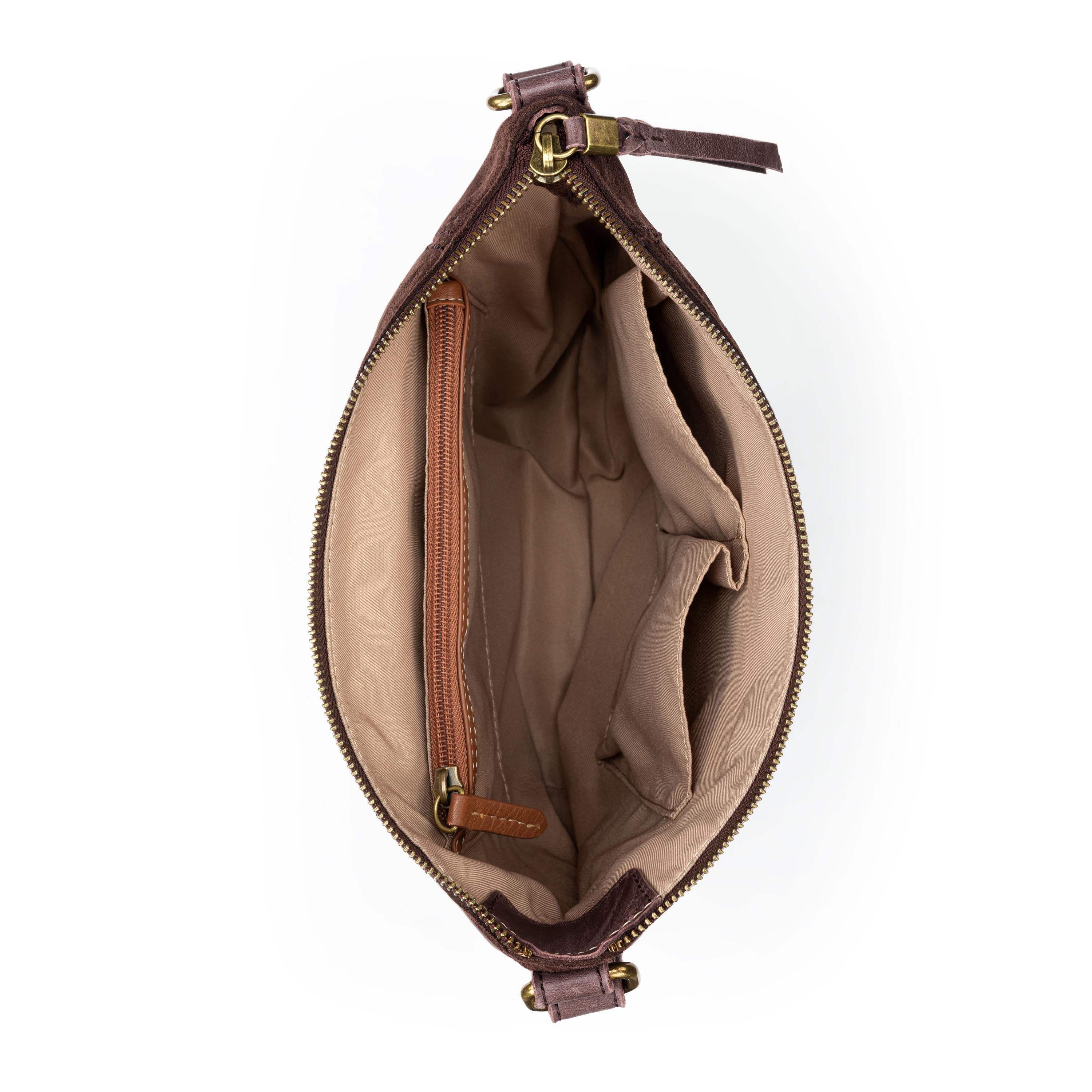 The Sak Ashland Crossbody - Leather - Mahogany Suede