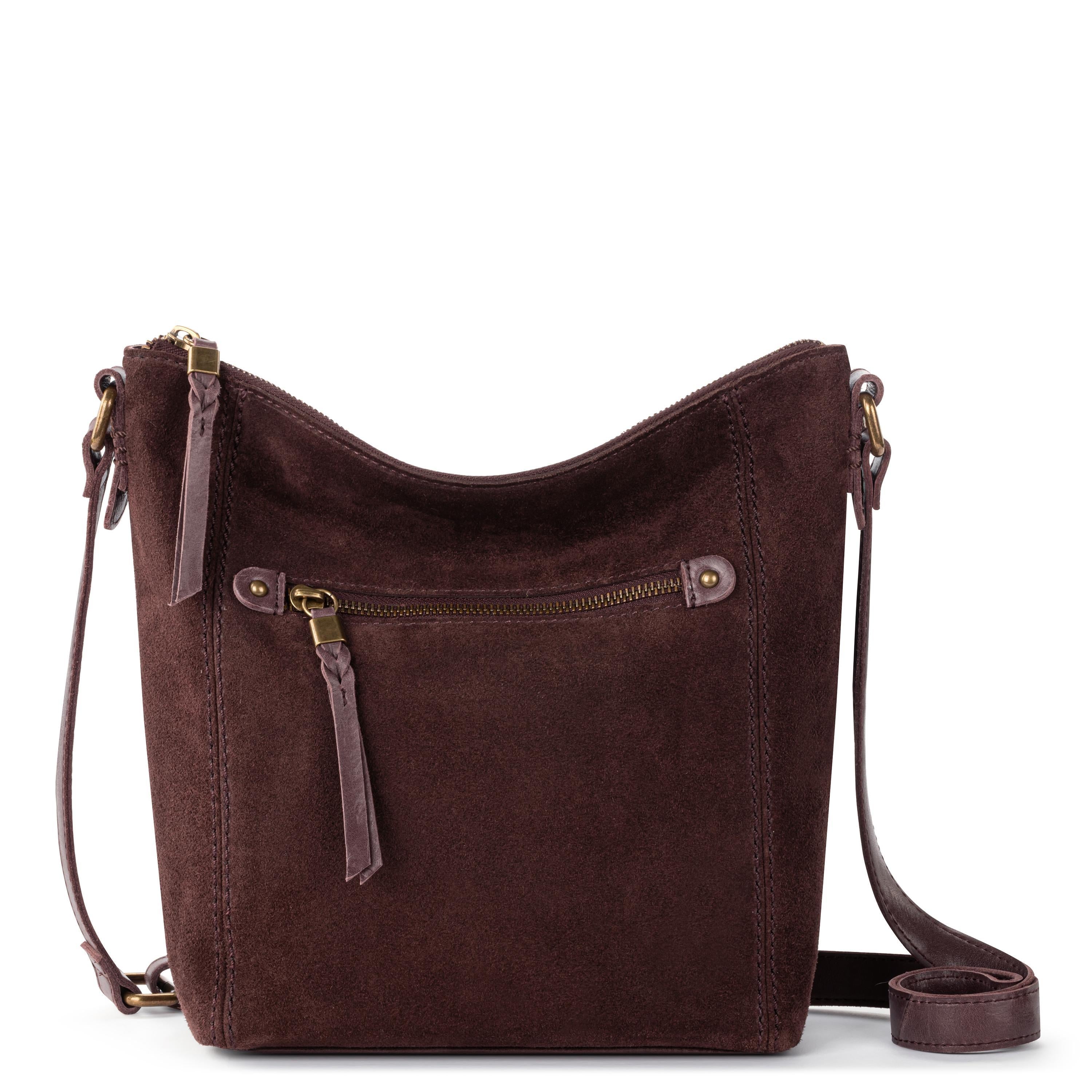 The Sak Ashland Crossbody - Leather - Mahogany Suede