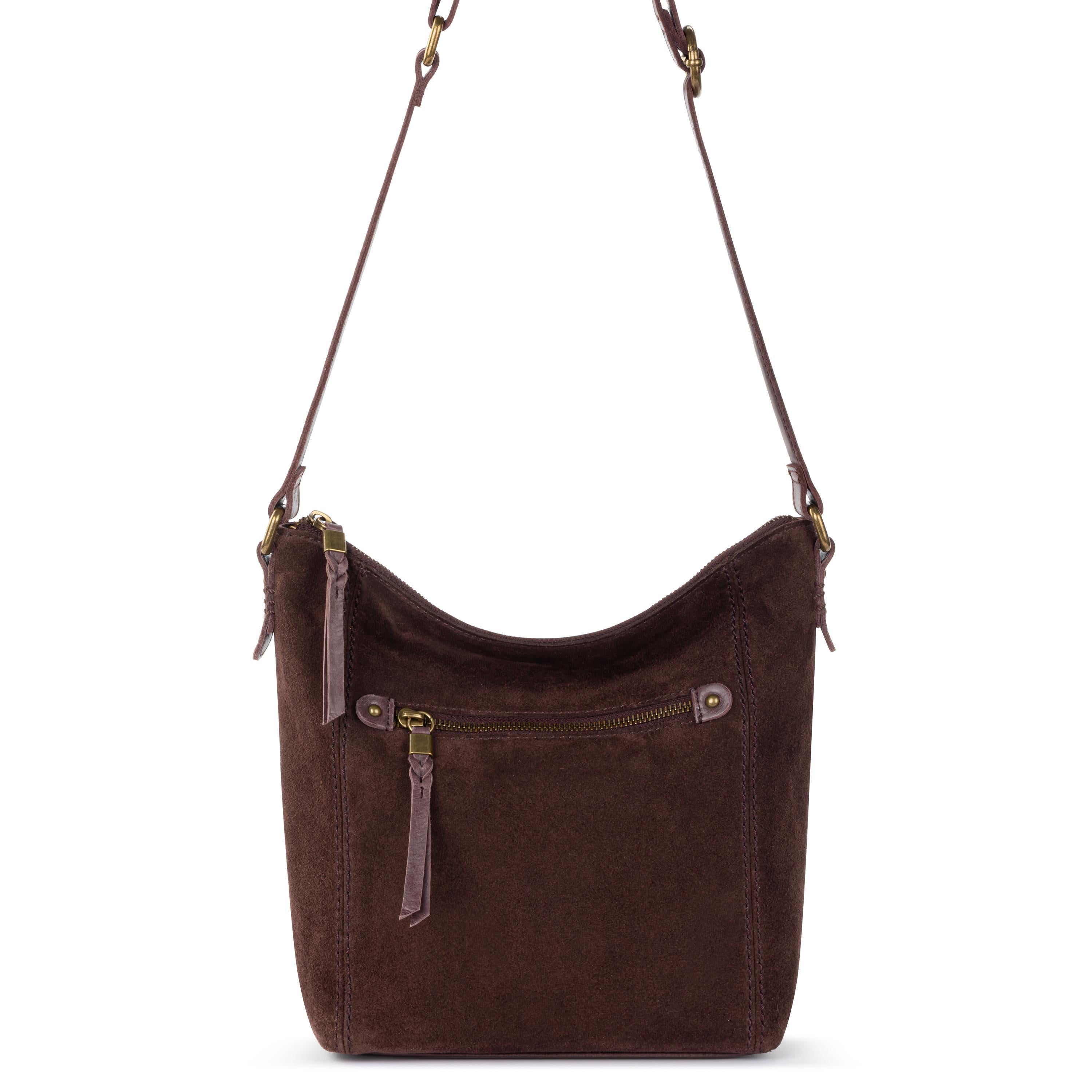 The Sak Ashland Crossbody - Leather - Mahogany Suede