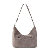 The Sak Jasmine Small Hobo - Leather - Mushroom Suede