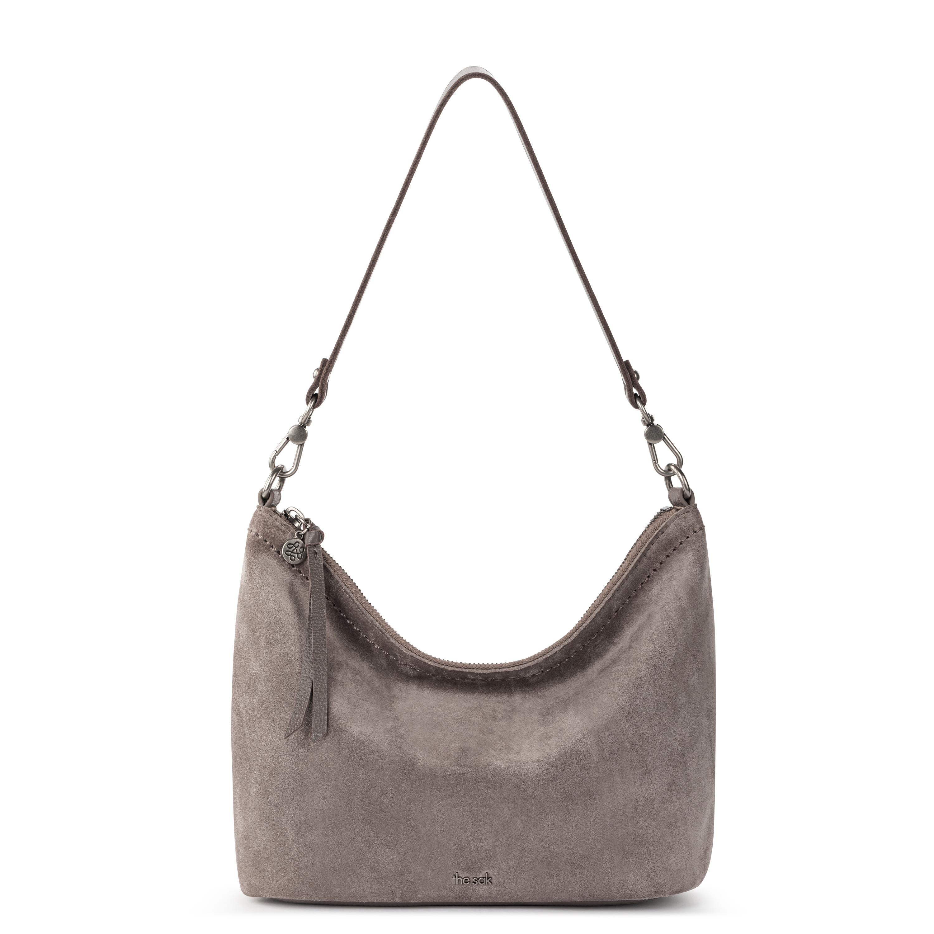 The Sak Jasmine Small Hobo - Leather - Mushroom Suede