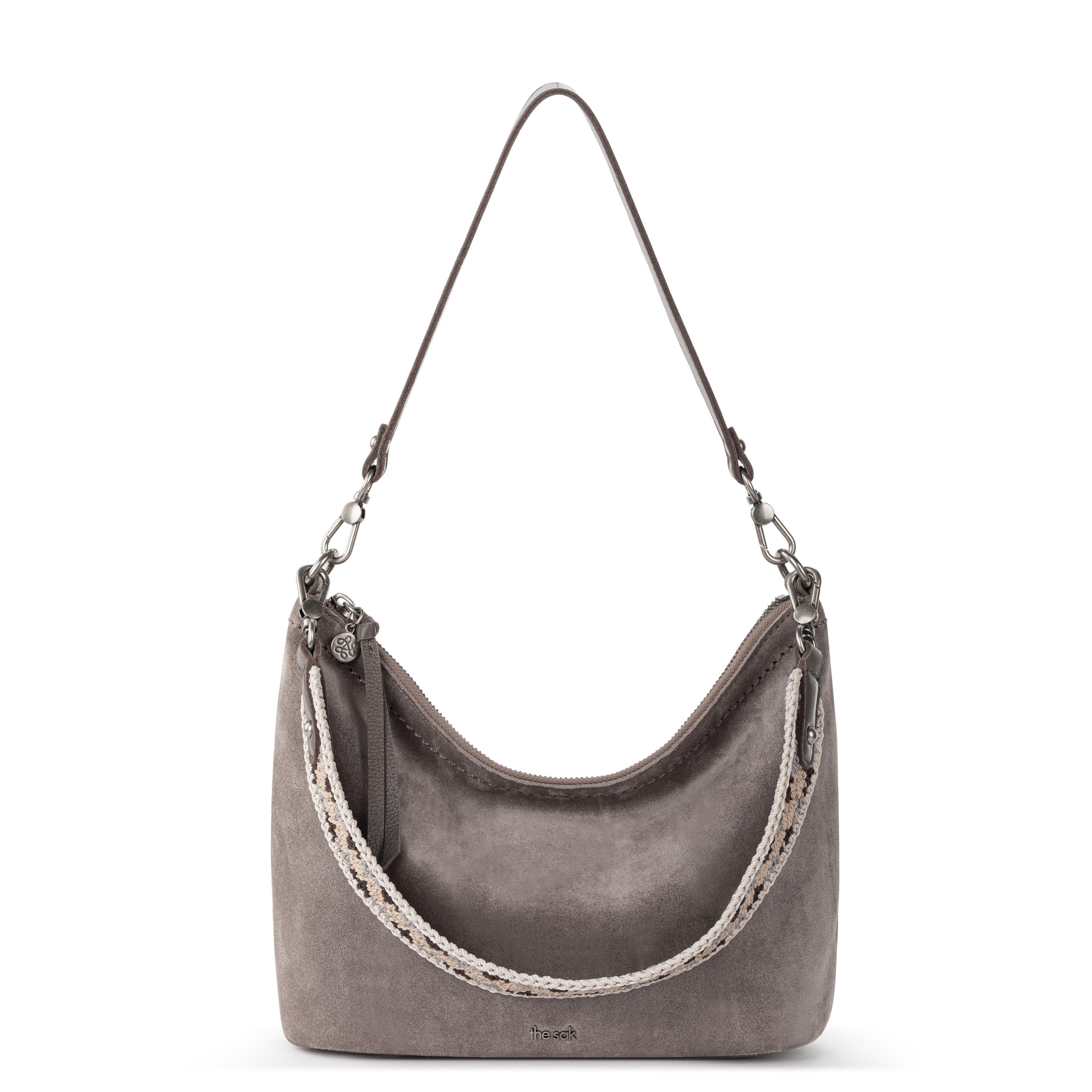 The Sak Jasmine Small Hobo - Leather - Mushroom Suede