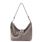 The Sak Jasmine Small Hobo - Leather - Mushroom Suede