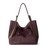 The Sak Los Feliz Large Tote - Leather - Mahogany
