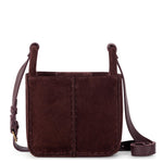 The Sak Los Feliz Mini Crossbody - Leather - Mahogany Suede