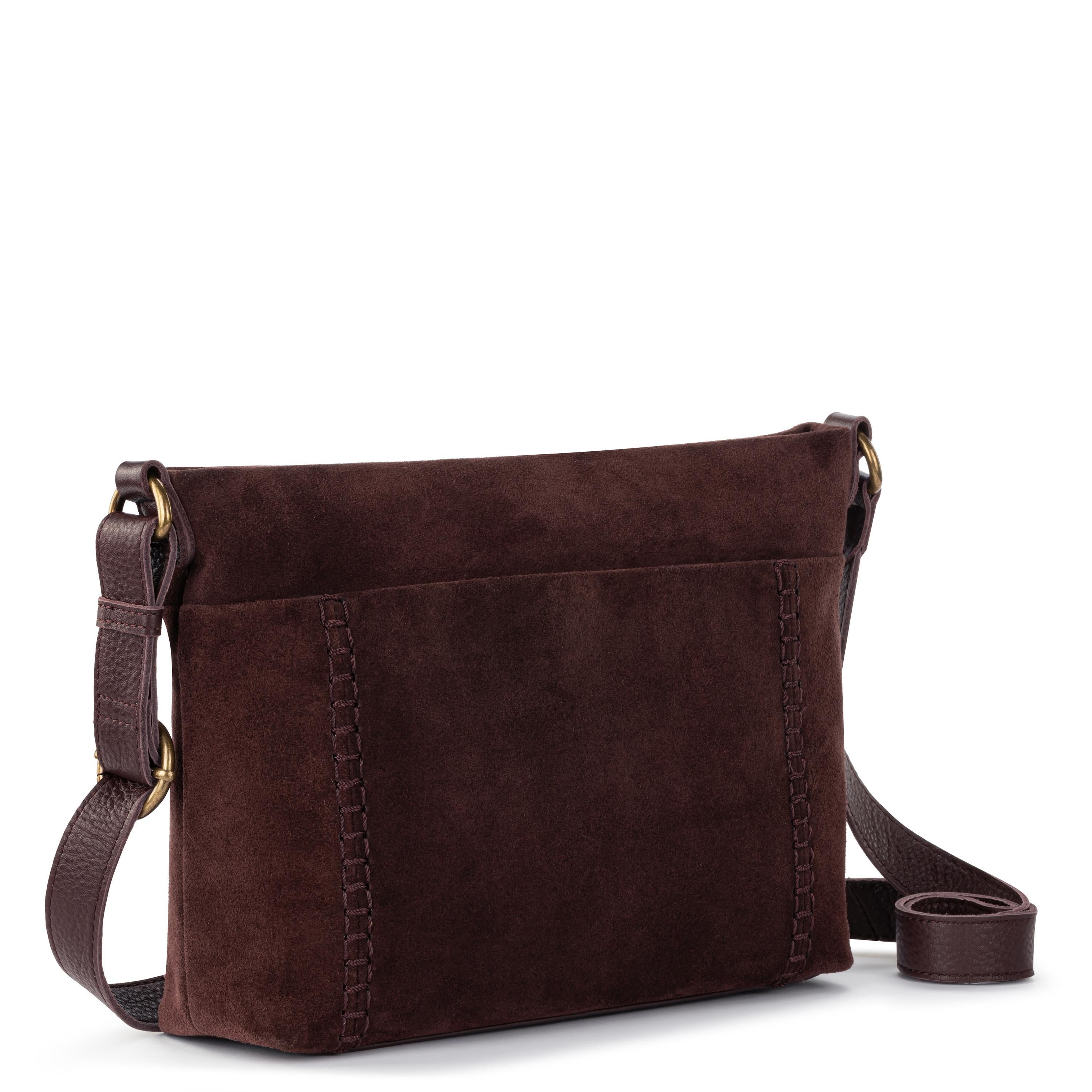 The Sak Melrose Crossbody - Leather - Mahogany Suede
