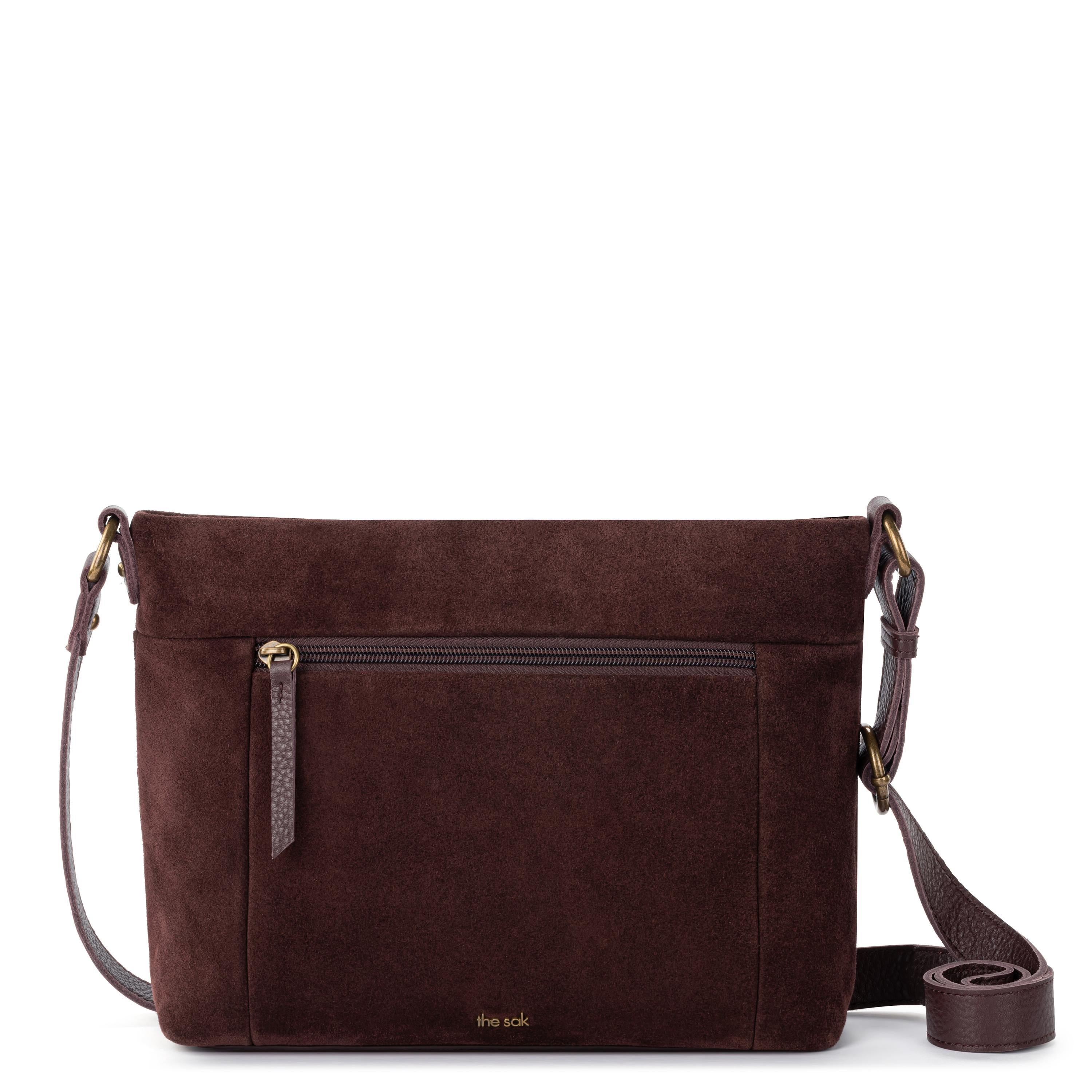 The Sak Melrose Crossbody - Leather - Mahogany Suede