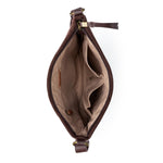 The Sak Melrose Crossbody - Leather - Mahogany Suede