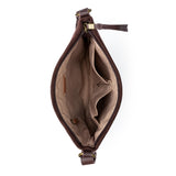 The Sak Melrose Crossbody - Leather - Mahogany Suede