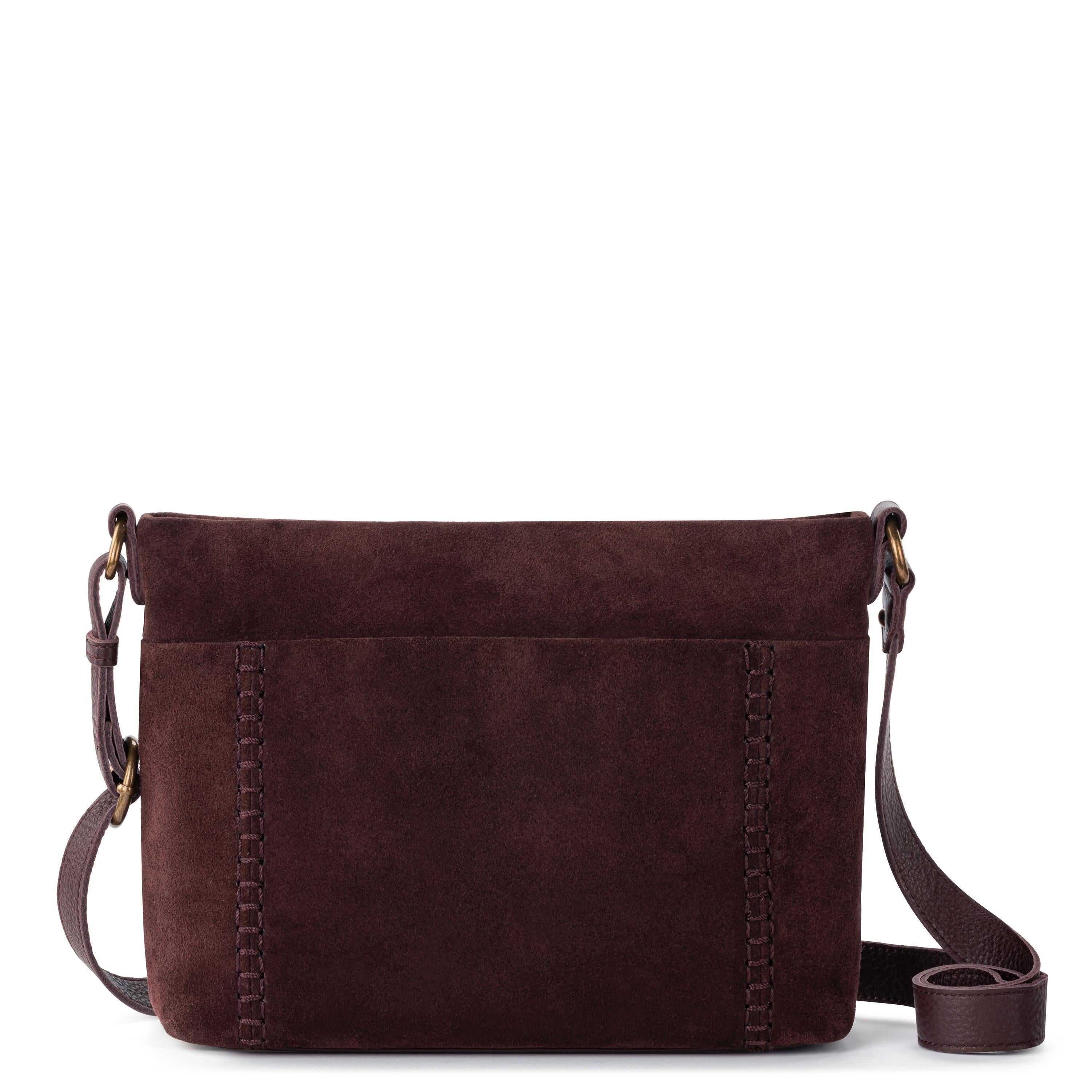 The Sak Melrose Crossbody - Leather - Mahogany Suede