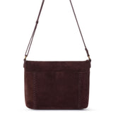 The Sak Melrose Crossbody - Leather - Mahogany Suede