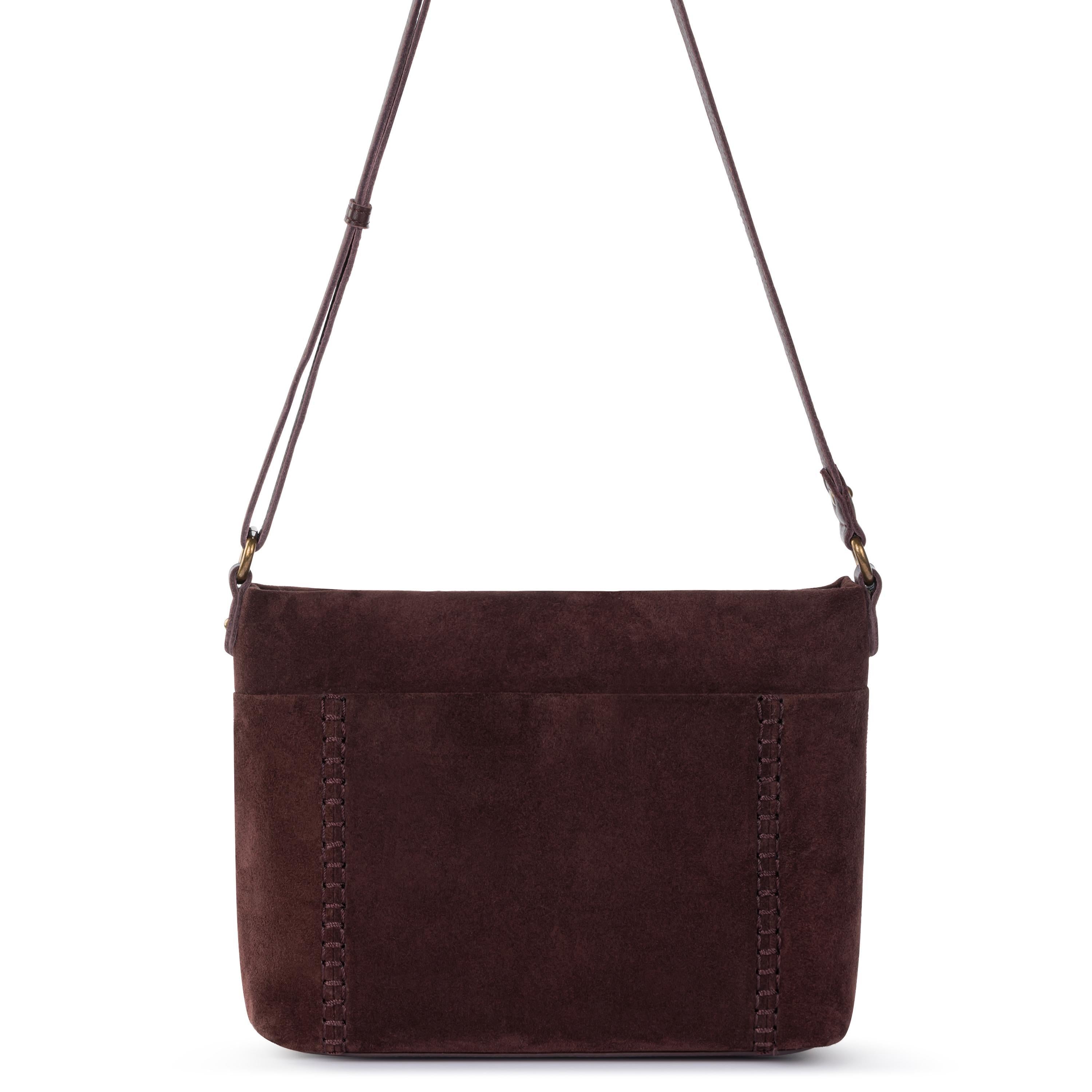 The Sak Melrose Crossbody - Leather - Mahogany Suede