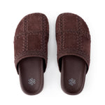 The Sak Bolinas Clog - Leather - Mahogany Suede Patch