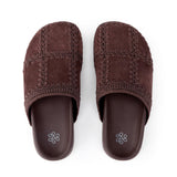 The Sak Bolinas Clog - Leather - Mahogany Suede Patch