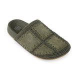 The Sak Bolinas Clog - Leather - Moss Suede Patch