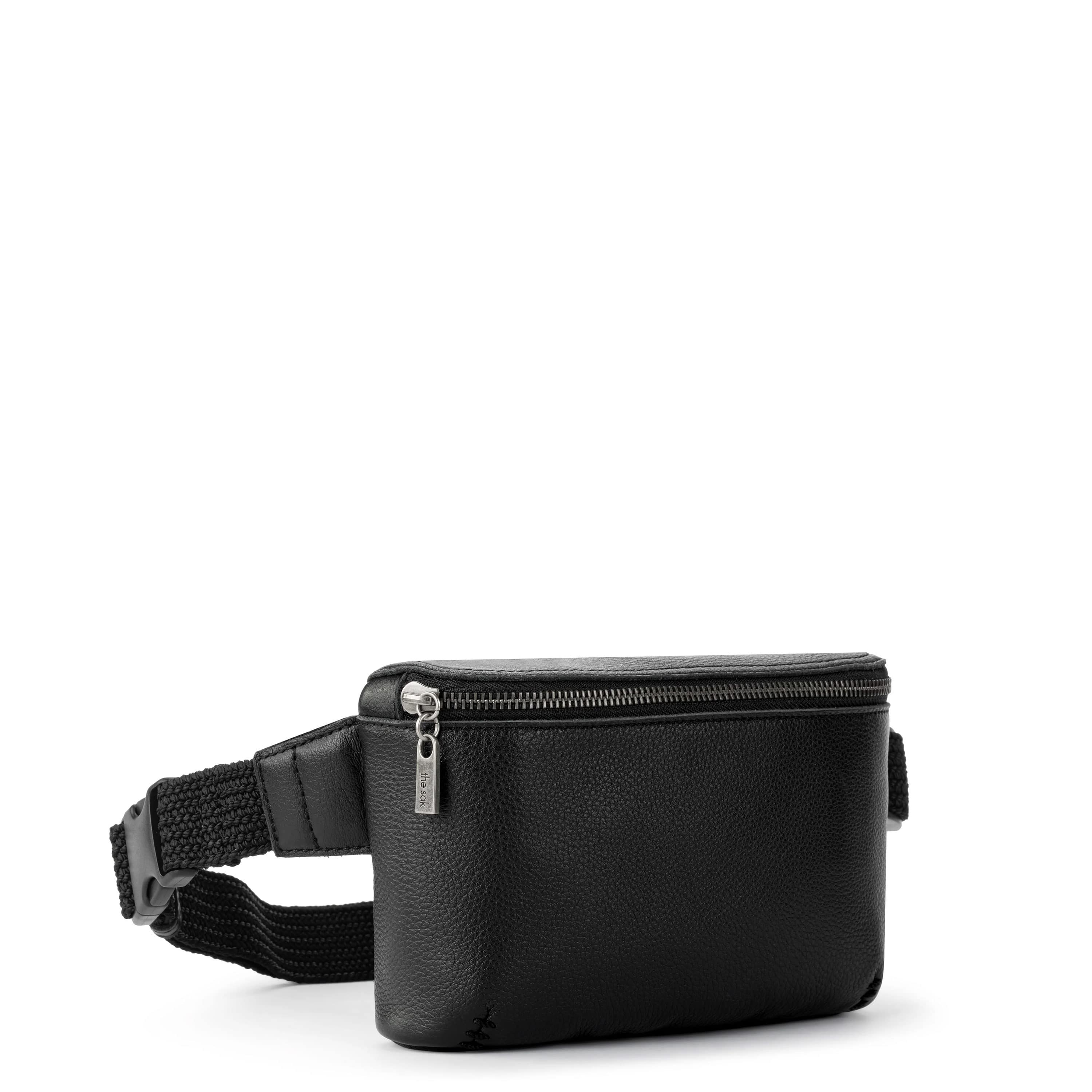 The Sak Caraway Small Belt Bag - Leather - Black