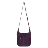 The Sak Los Feliz Crossbody - Leather - Aubergine Suede