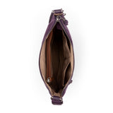 The Sak Lucia Crossbody - Leather - Aubergine Suede