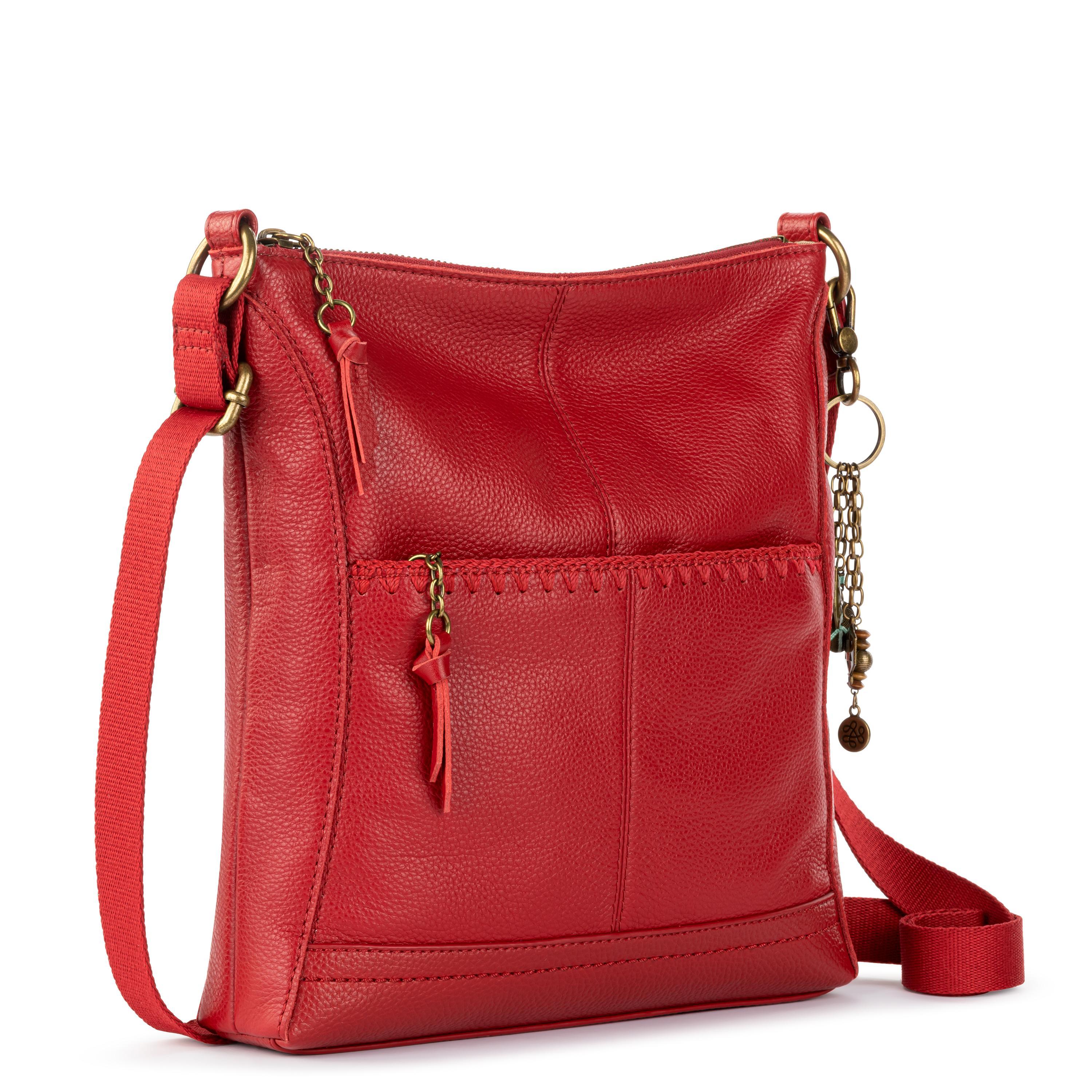 The Sak Lucia Crossbody - Leather - Scarlet Stitch