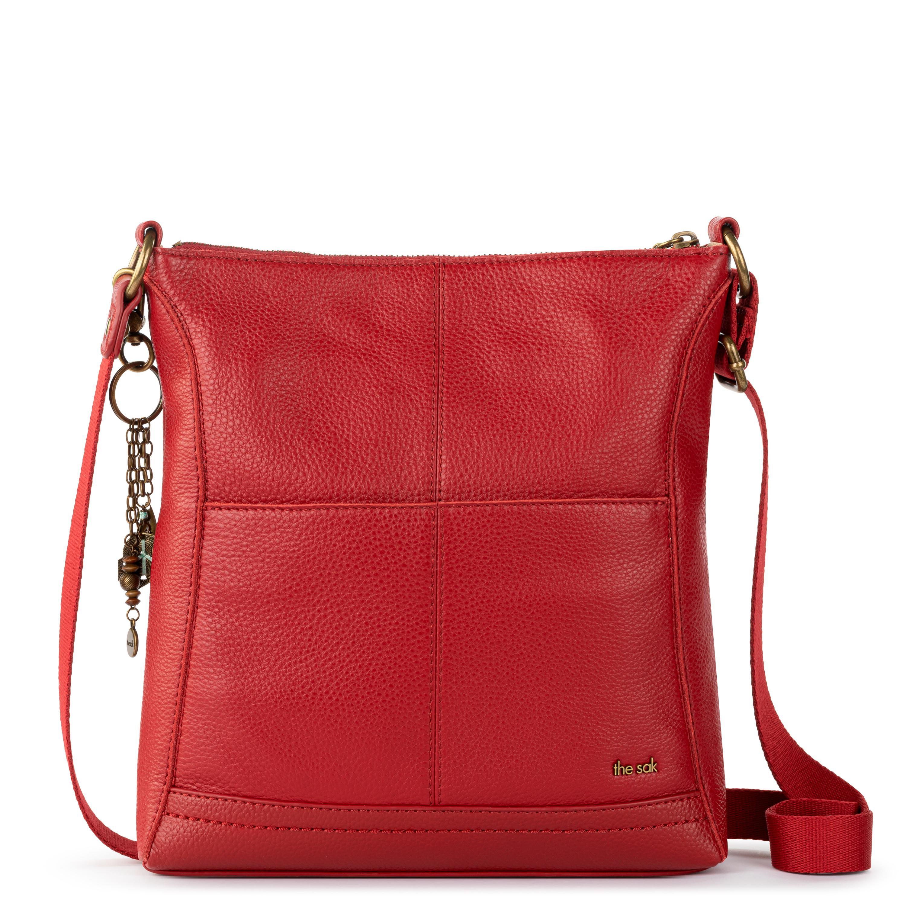 The Sak Lucia Crossbody - Leather - Scarlet Stitch