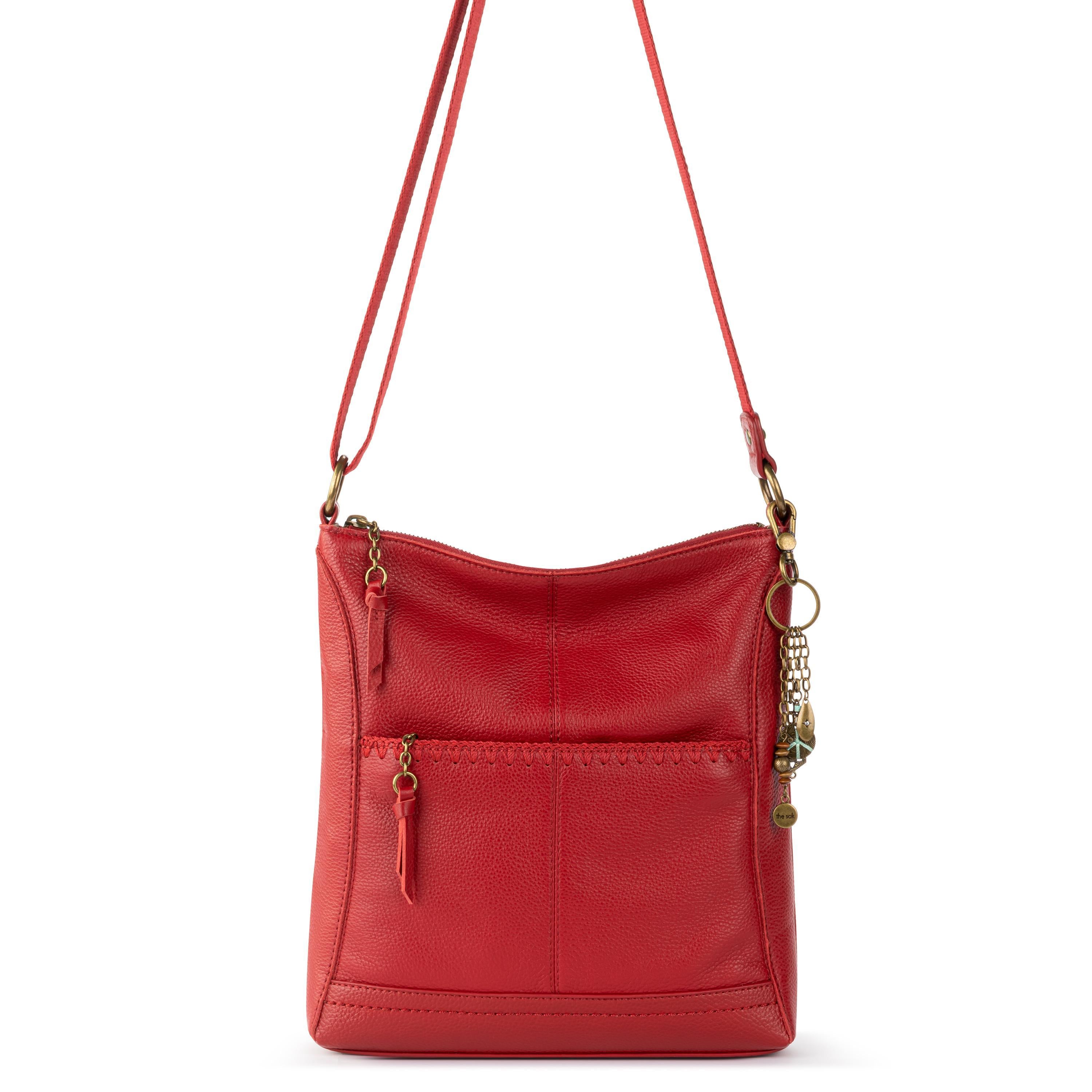 The Sak Lucia Crossbody - Leather - Scarlet Stitch