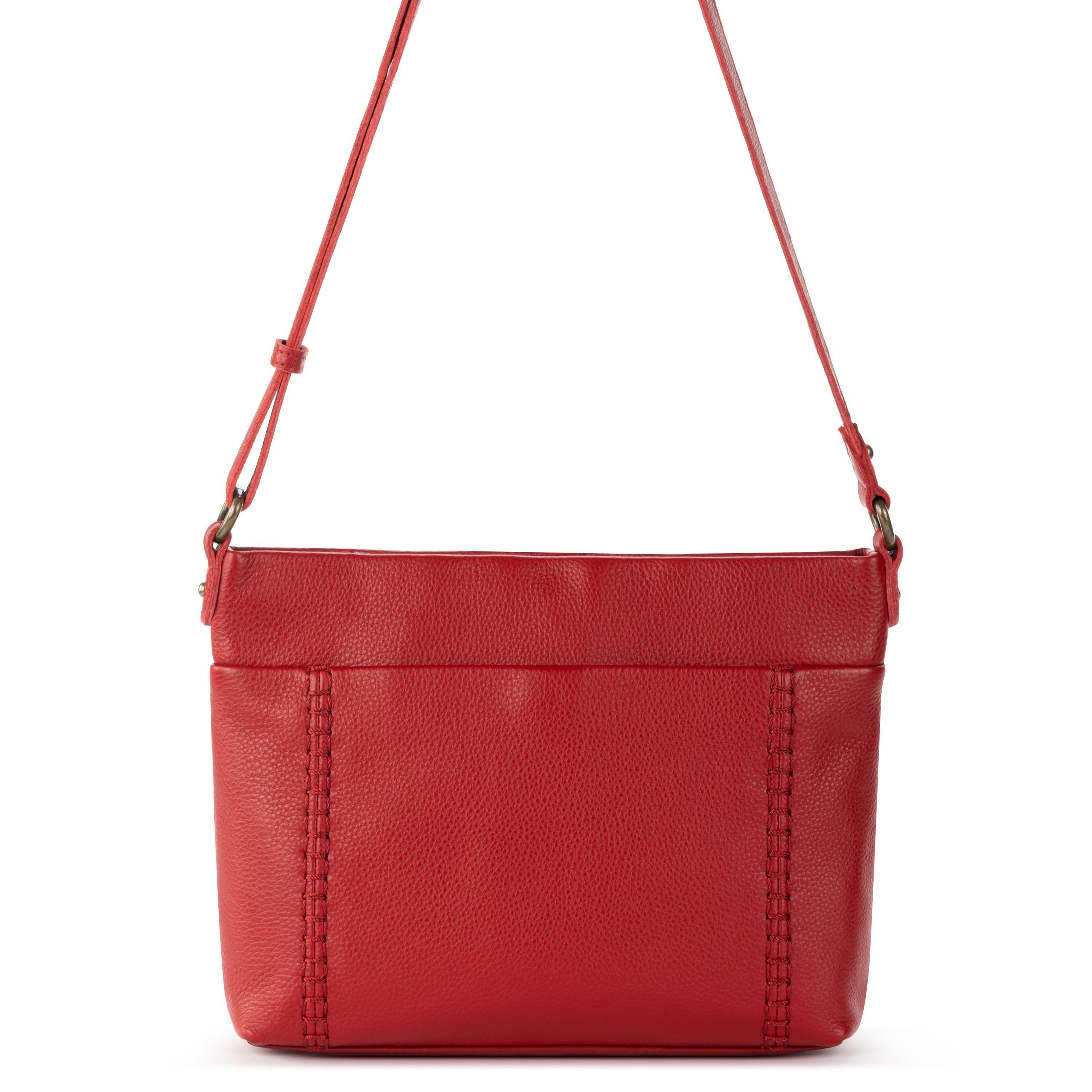 The Sak Melrose Crossbody - Leather - Scarlet