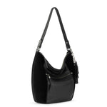 The Sak Sequoia Hobo - Leather - Black Suede Block