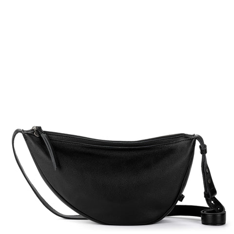 The Sak Tess Large Sling - Leather - Black
