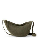 The Sak Tess Large Sling - Leather - Moss Suede