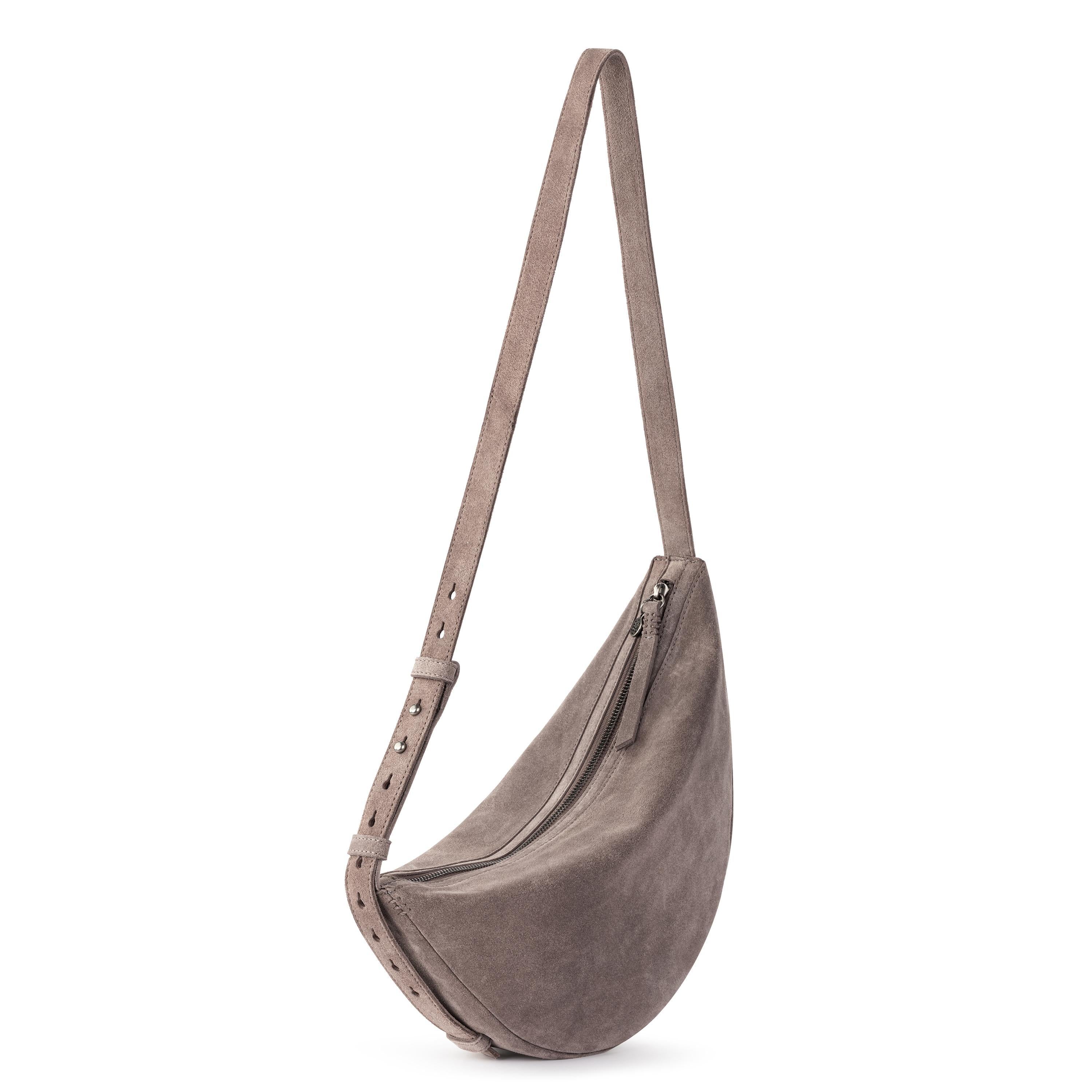 The Sak Tess Large Sling - Leather - Mushroom Suede