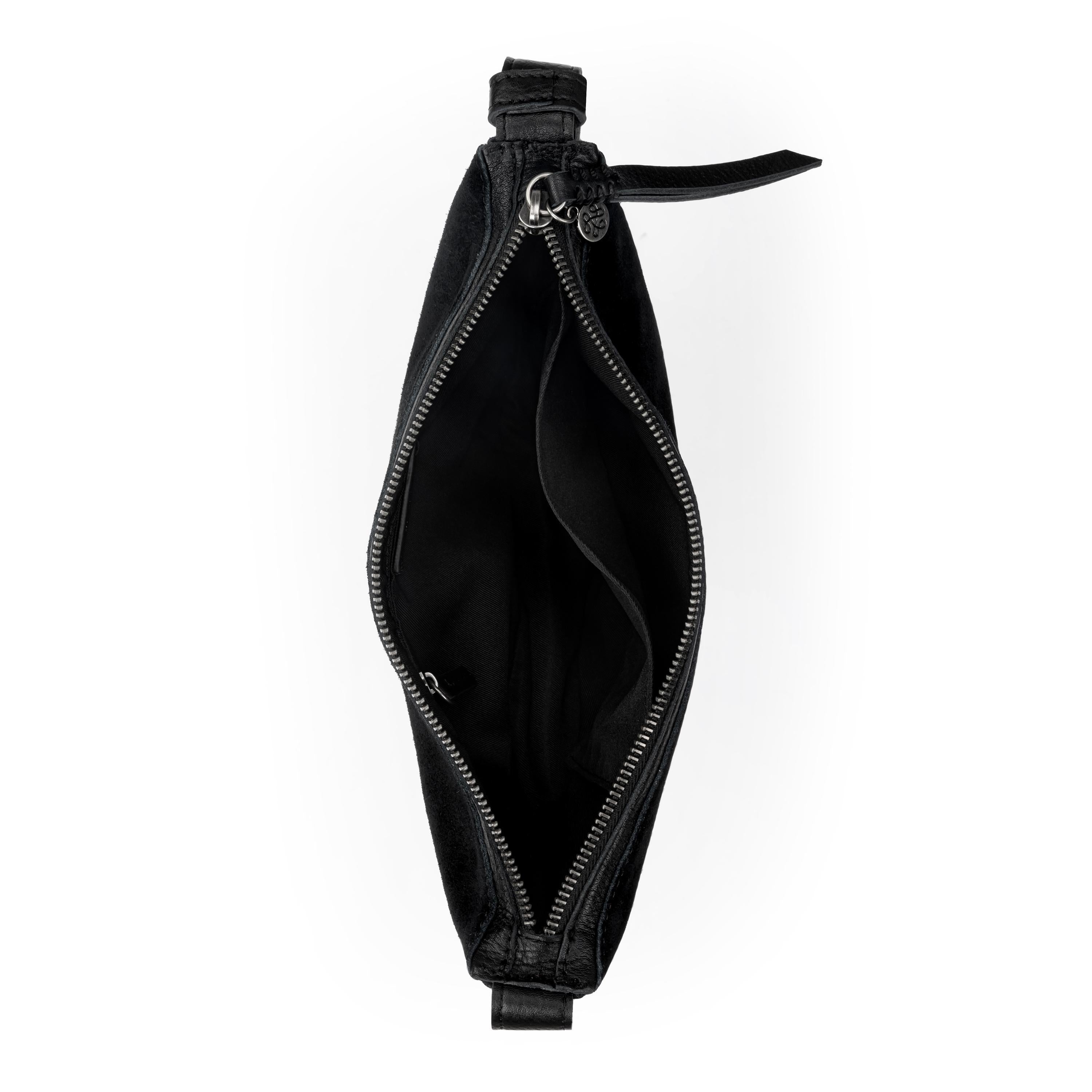 The Sak Tess Sling - Leather - Black Suede