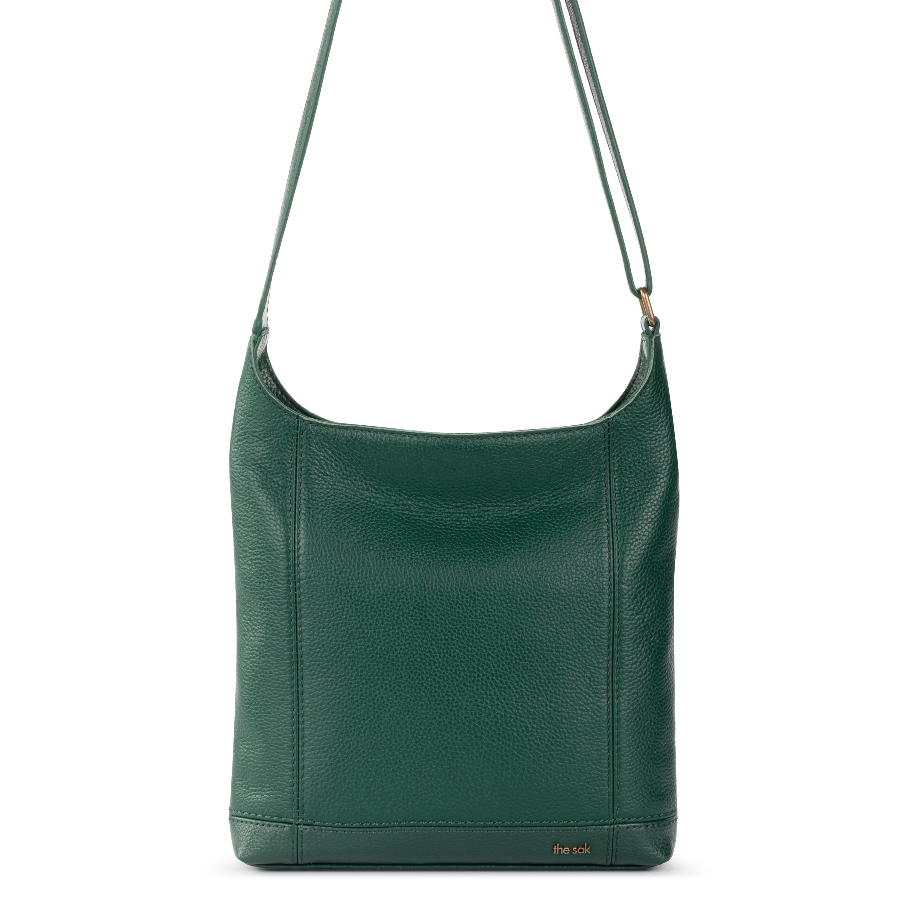 The Sak De Young Crossbody - Leather - Pine