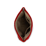 The Sak Essential Pouch - Hand Crochet - Scarlet Heart