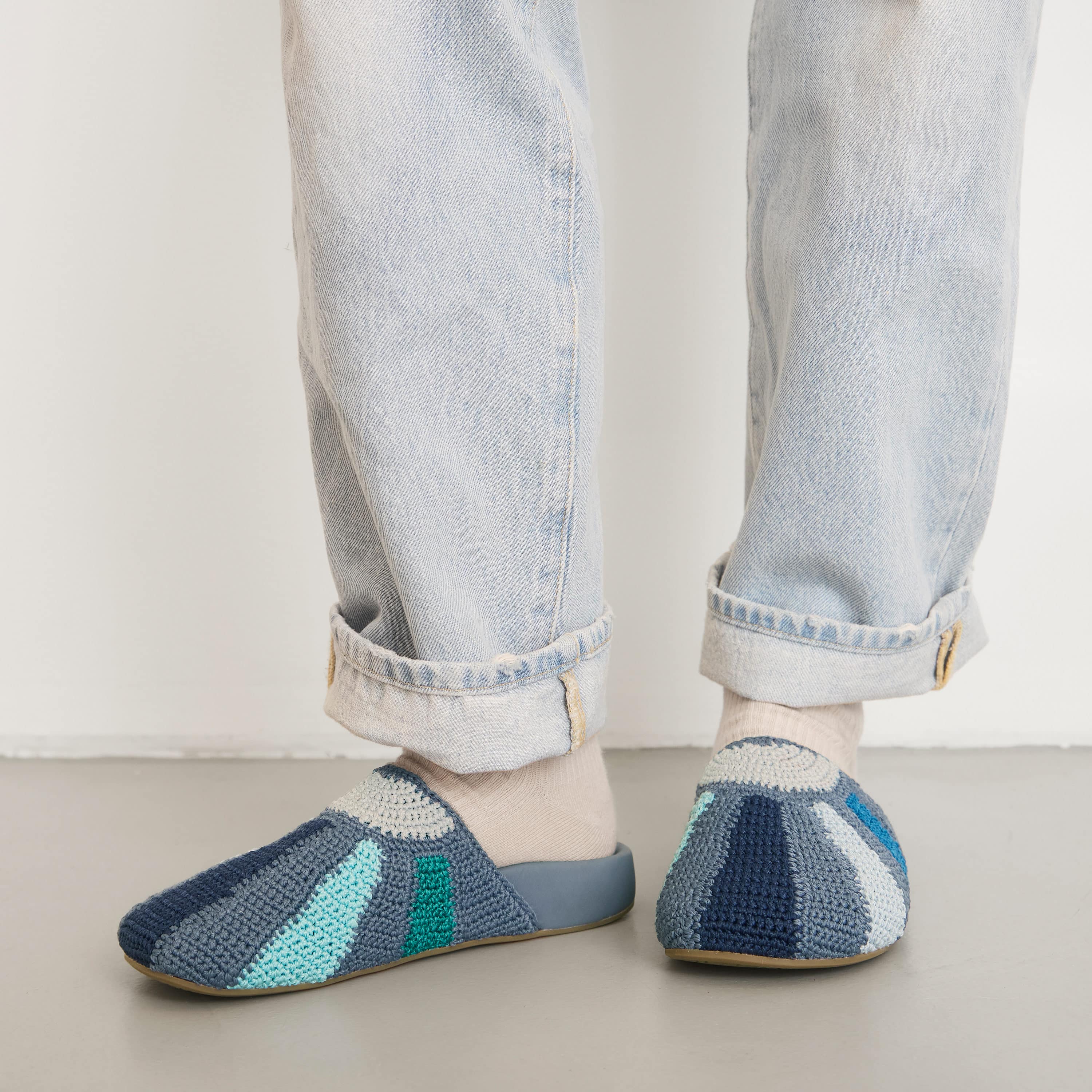 The Sak Bolinas Clog - Hand Crochet - Maritime Sunbeam
