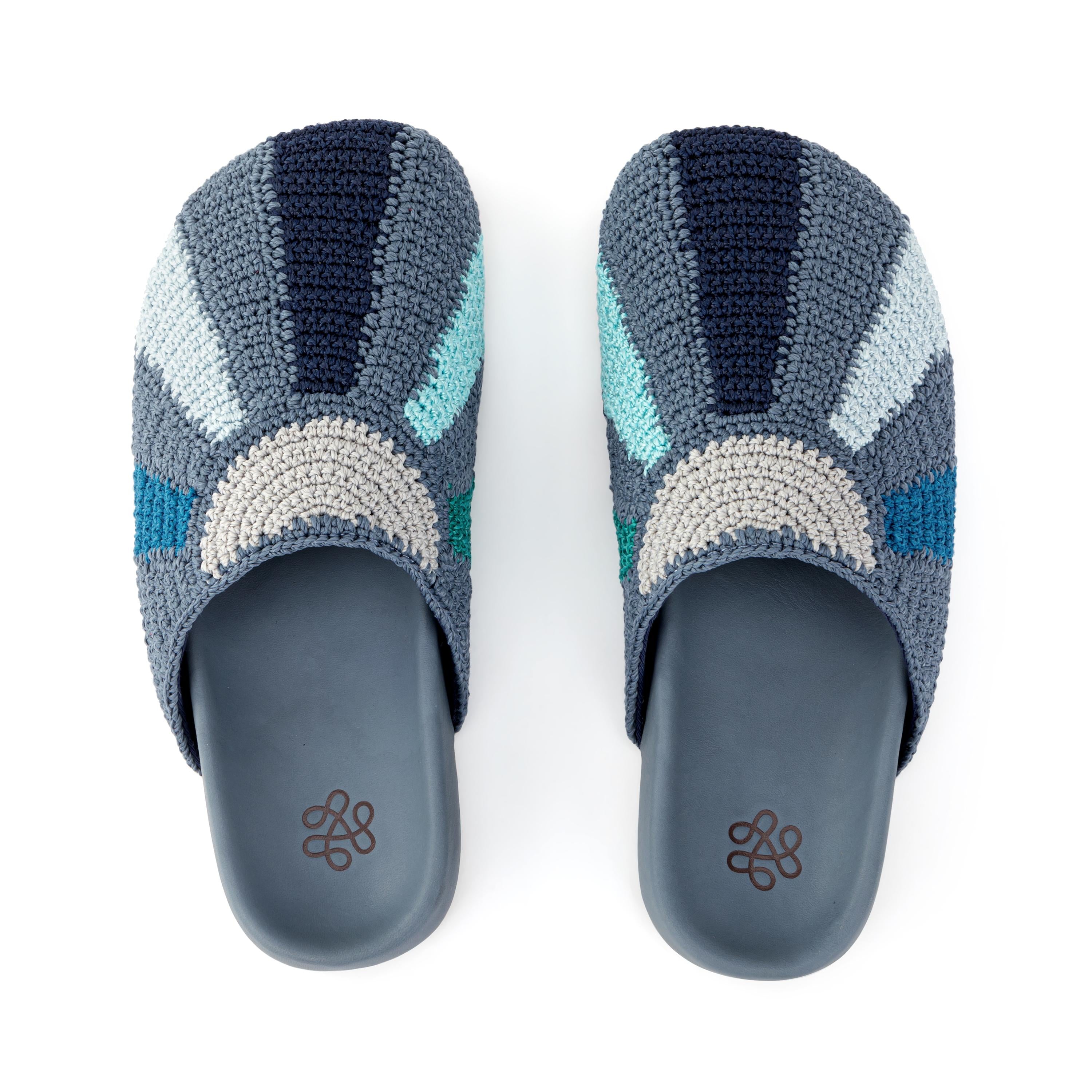 The Sak Bolinas Clog - Hand Crochet - Maritime Sunbeam