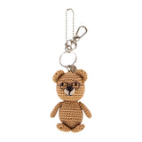 The Sak Yarnicharmz Dangle - Hand Crochet - Teddy Bear