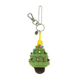 The Sak Yarnicharmz Dangle - Hand Crochet - Christmas Tree