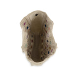 The Sak Lanie Market Tote - Hand Crochet - Natural Multi Flowers