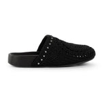 The Sak Bolinas Clog - Hand Crochet - Black Medallion