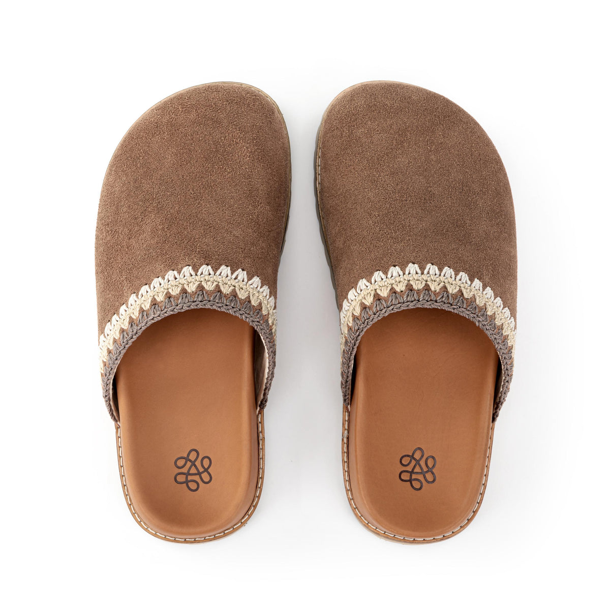 Bolinas Lug Sole Clog in Tobacco Seminyak Suede