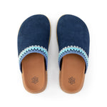 The Sak Bolinas Lug Sole Clog - Leather - Indigo Seminyak