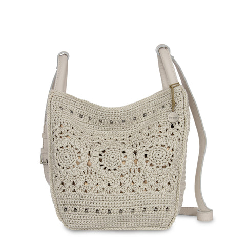 The Sak Los Feliz Crossbody - Hand Crochet - Natural Medallion