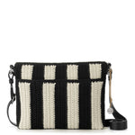 The Sak Melrose Crossbody - Hand Crochet - Black Stripe