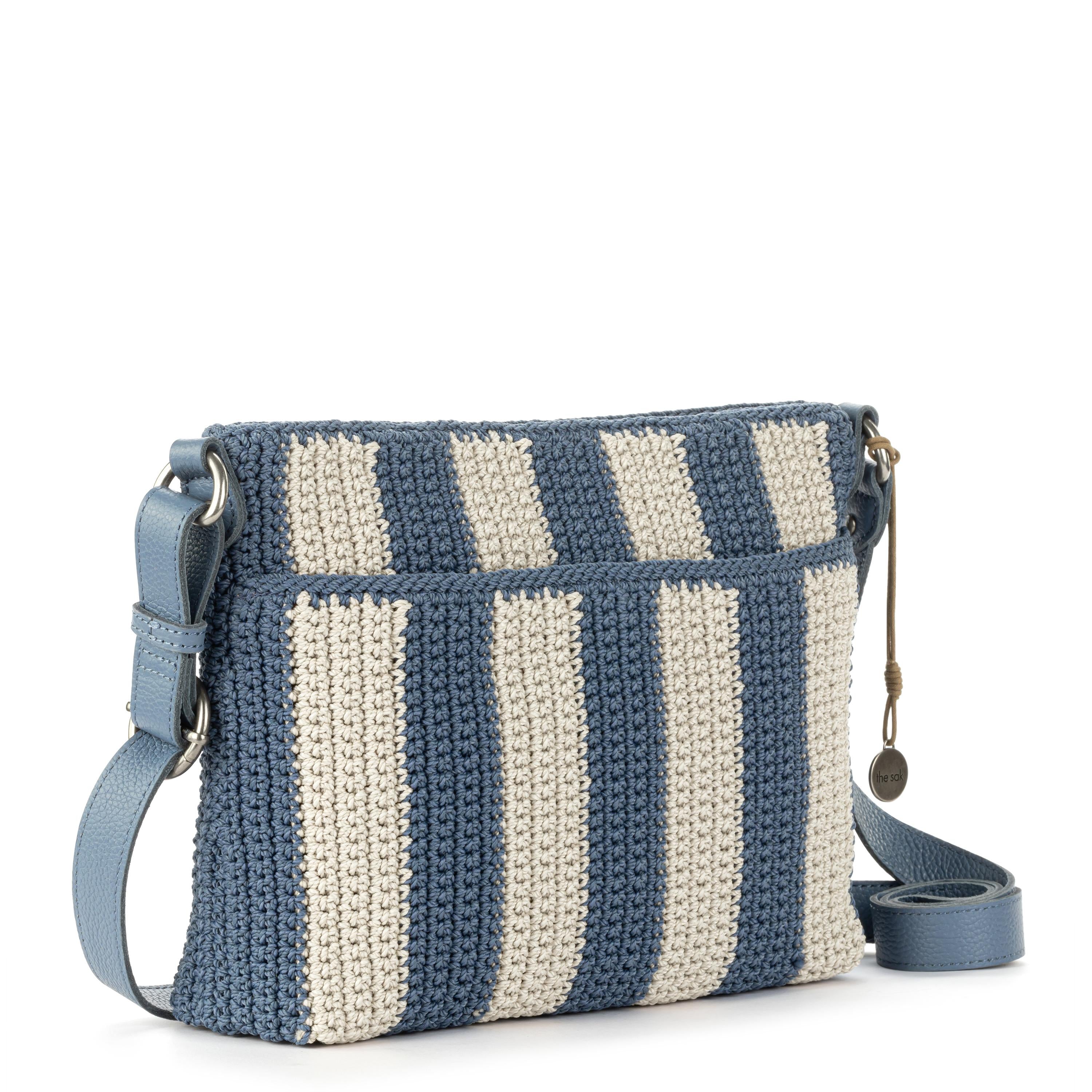 The Sak Melrose Crossbody - Hand Crochet - Maritime Stripe