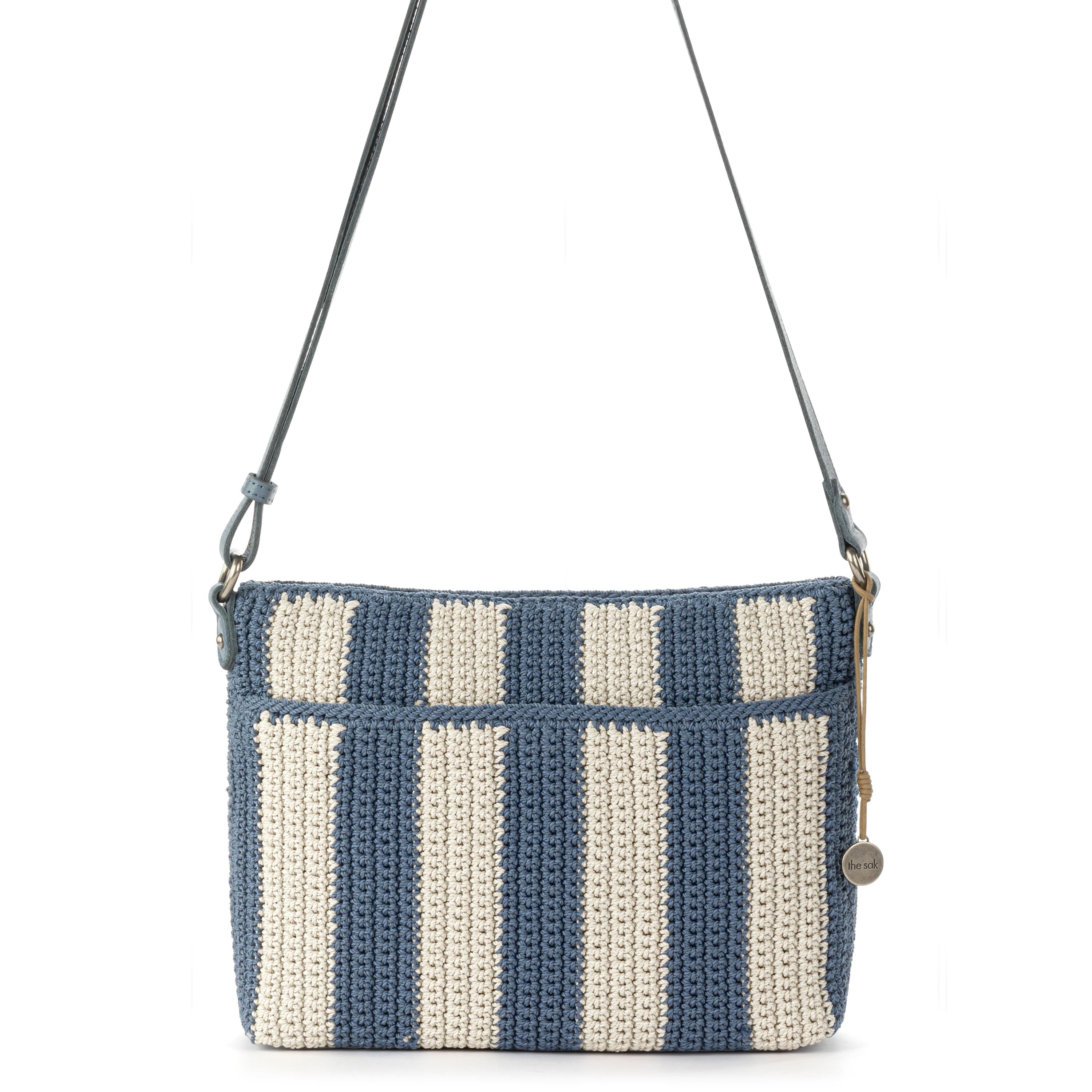 The Sak Melrose Crossbody - Hand Crochet - Maritime Stripe