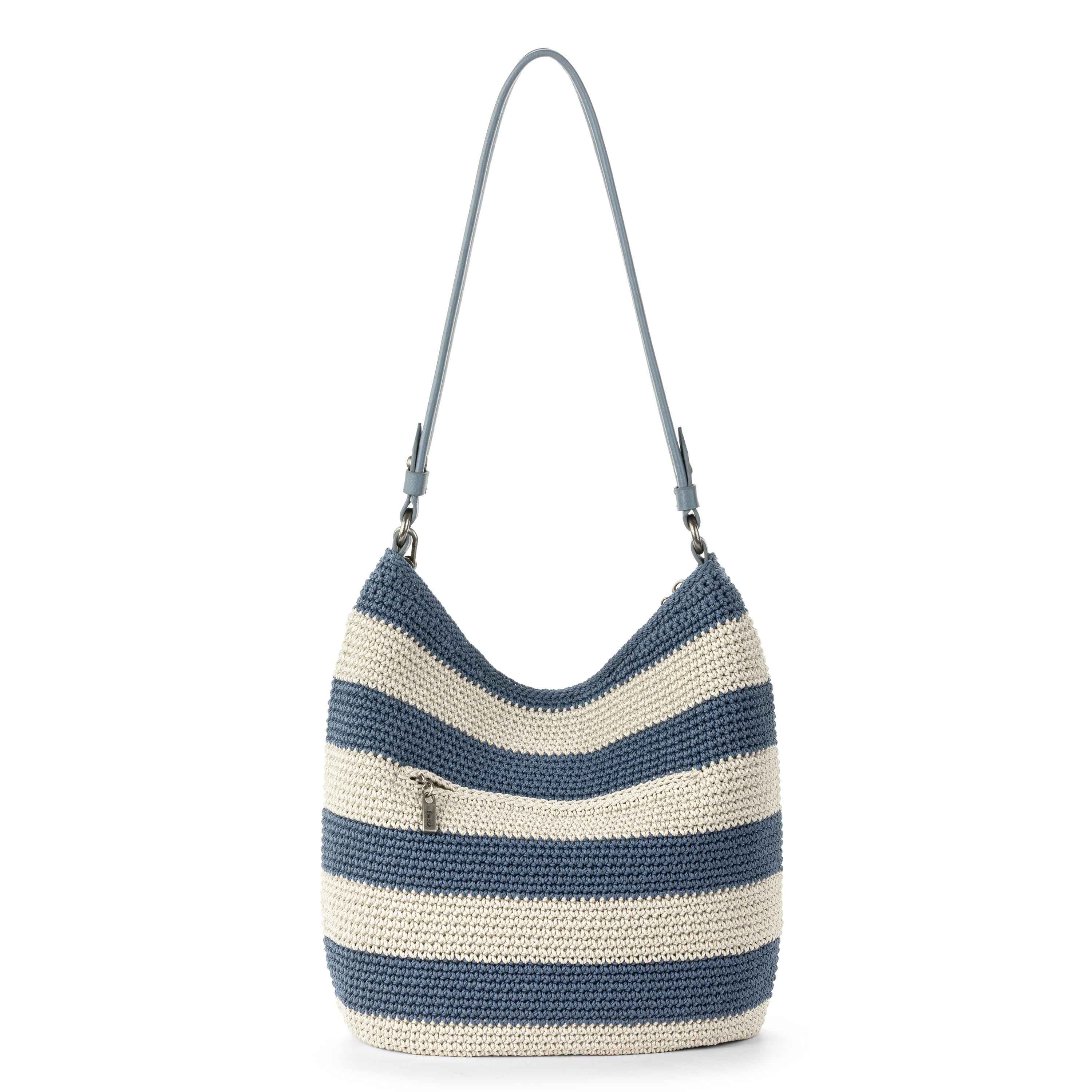 The Sak Sequoia Hobo - Hand Crochet - Maritime Stripe